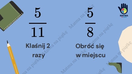 Materiał interaktywny - Porównywanie ułamków zwykłych
