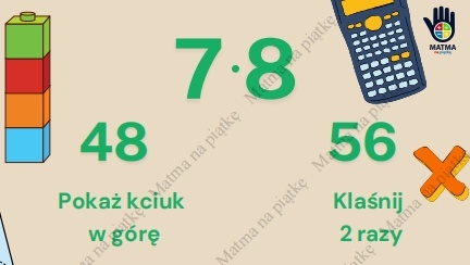 Materiał interaktywny - Tabliczka mnożenia