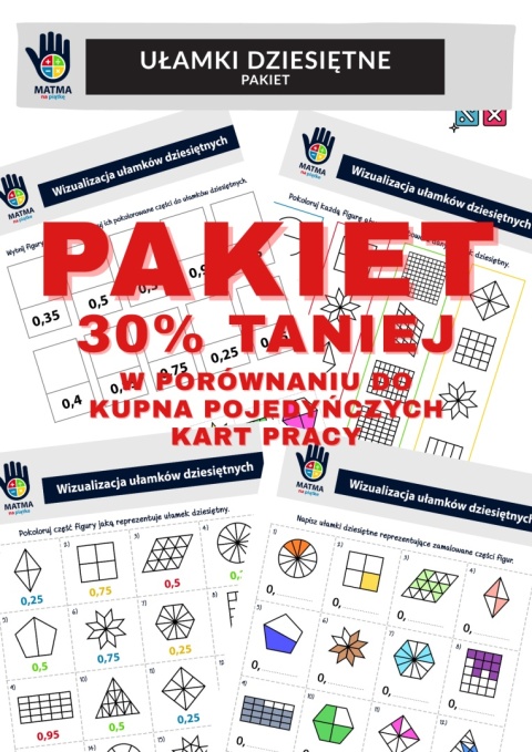 Ułamki dziesiętne PAKIET